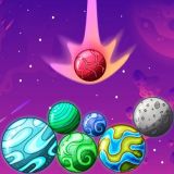 Игра Соединяй Шарики: Слияние Планет Игра Соединяй Шарики: Слияние Планет