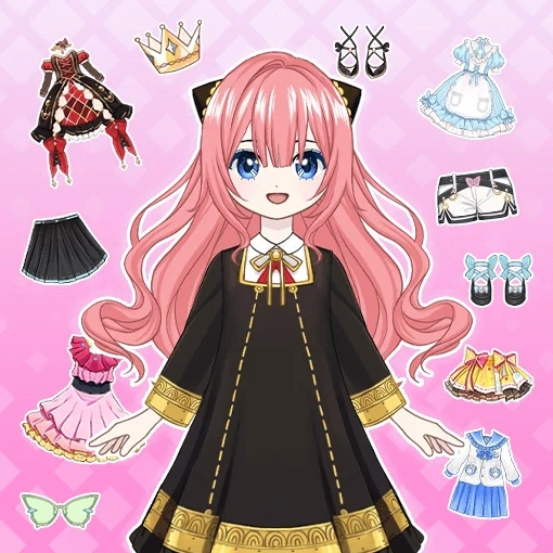 Игра Anime Dress Up - Doll Dress Up Игра Anime Dress Up - Doll Dress Up