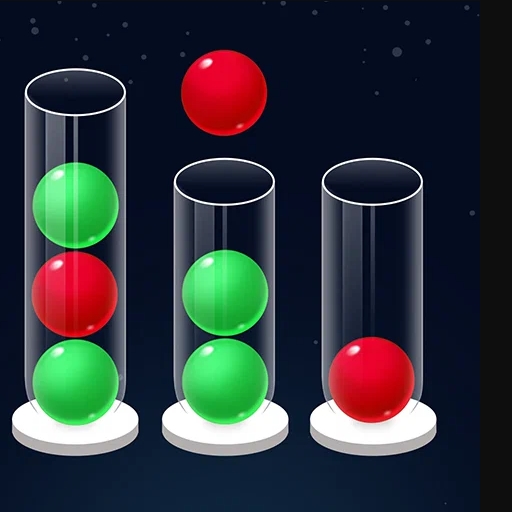 Игра Bubble Sort Color