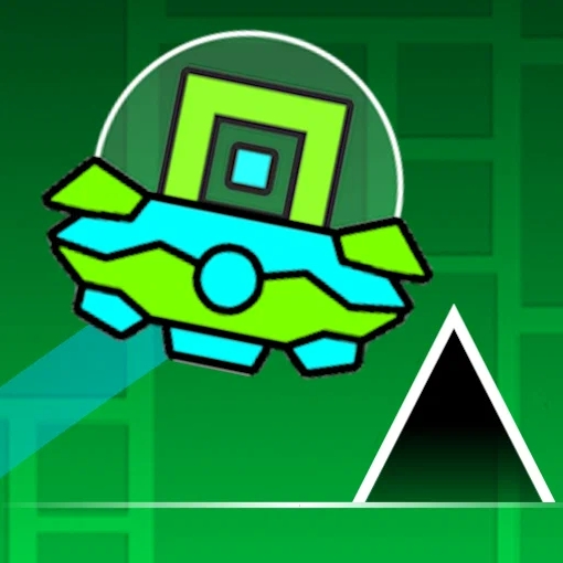 Игра Geometry Dash: UFO 2D