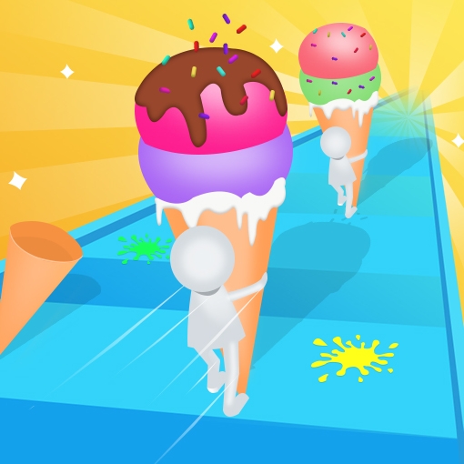 Игра Ice Cream Stack Runner
