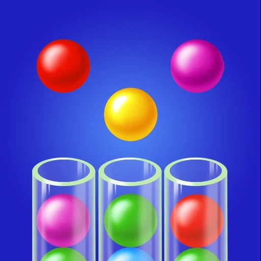 Игра Сортировка Шариков в Колбах
