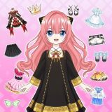 Игра Anime Dress Up - Doll Dress Up Игра Anime Dress Up - Doll Dress Up