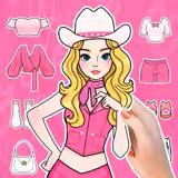 Игра Paper Doll Makeover & Dress Up Игра Paper Doll Makeover & Dress Up