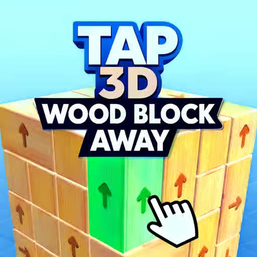 Игра Нажмите 3D Деревянный Блок в Сторону