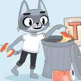 Игра Мусорное Кафе Игра Мусорное Кафе