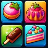 Игра Соединялка Сладкий Маджонг Игра Соединялка Сладкий Маджонг