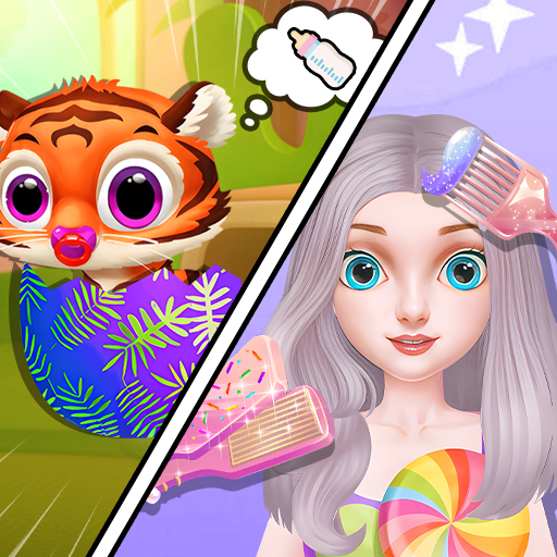Игра Веселые Мини-Игры Для Принцессы
