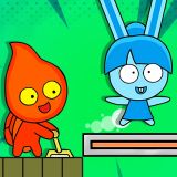 Игра Огненный Парень и Водяная Девушка Игра Огненный Парень и Водяная Девушка
