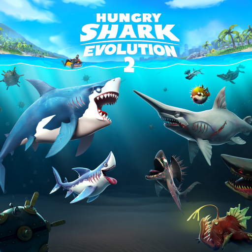 Игра Голодная Акула: Эволюция 2