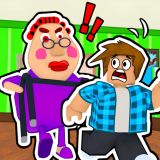 Игра Сбеги От Злой Бабушки! Игра Сбеги От Злой Бабушки!