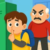 Игра Скрыться из Школы Игра Скрыться из Школы