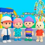 Игра Обби с Друзьями Онлайн Игра Обби с Друзьями Онлайн