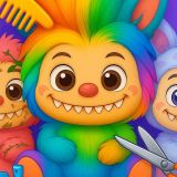 Игра Лабубу Парикмахерская Игра Лабубу Парикмахерская