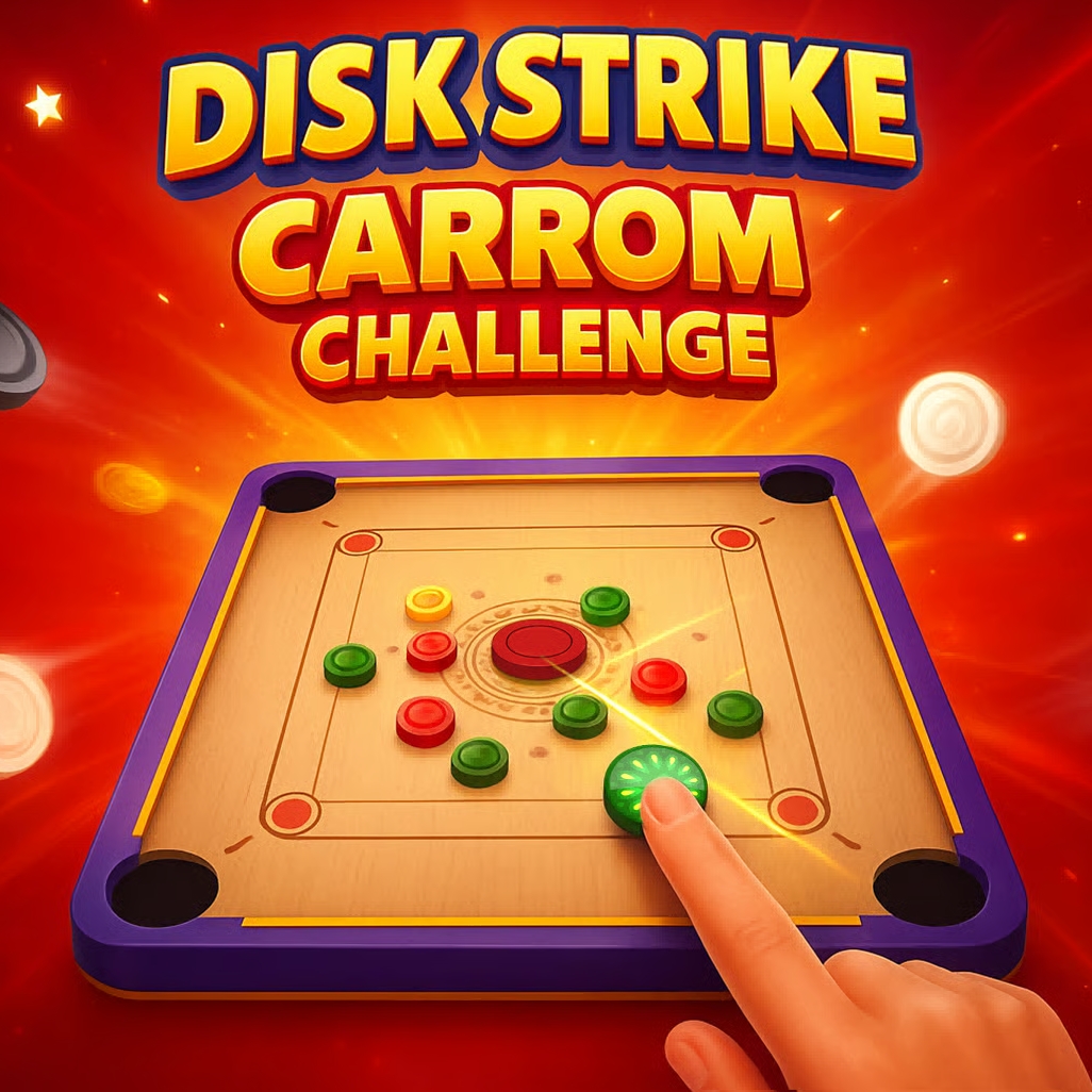 Игра Диск Страйк: Карром Челлендж