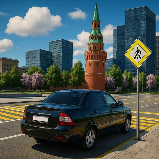 Игра ШАШКИ На Машинах по Москве