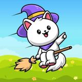 Игра Мир Кошек: Объединить Наклейки