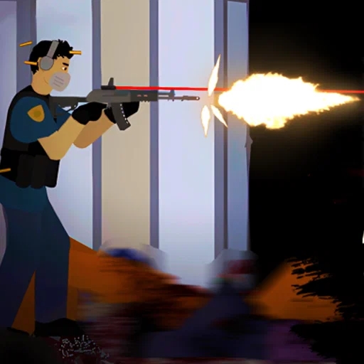 Игра Flat Zombies: Survival Shooter Игра Flat Zombies: Survival Shooter