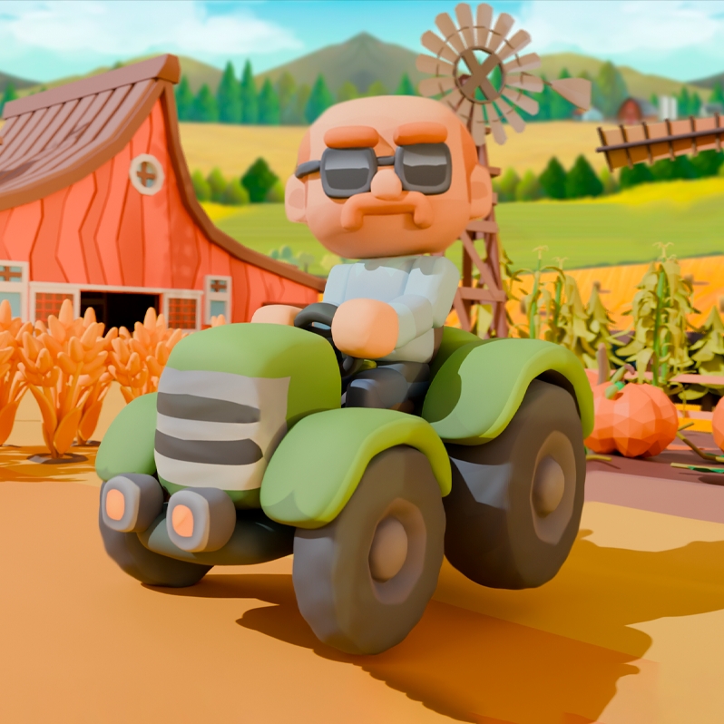 Игра Идл Тракторная Ферма