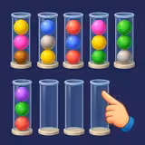 Игра Шарики в Колбах: Мастер Сортировки