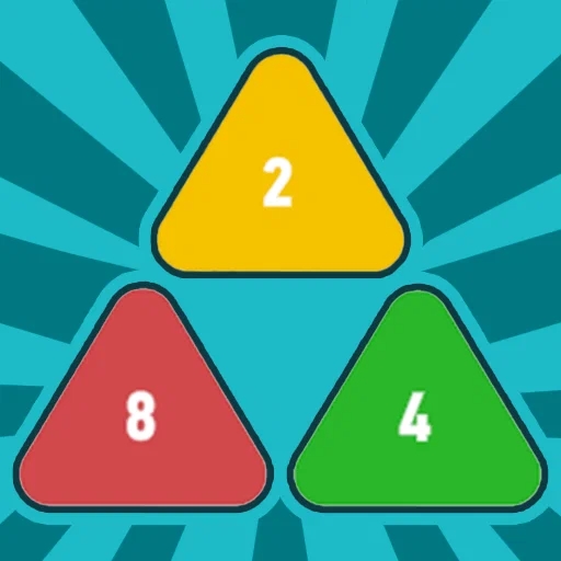 Игра 2048 Треугольники