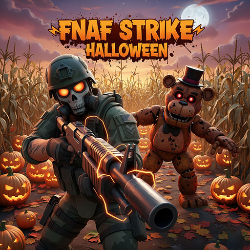 Игра ФНАФ Страйк Хэллоуин