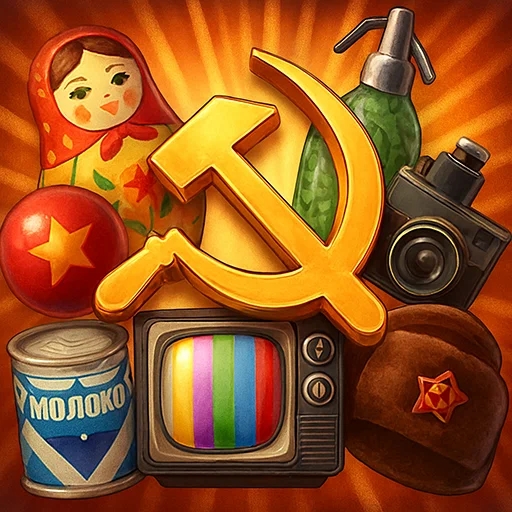 Игра Соединяй Вещи из СССР Игра Соединяй Вещи из СССР