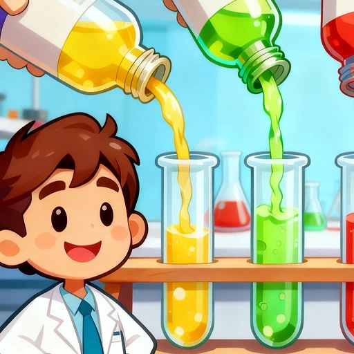 Игра Сортировка Цветов: Разлив Воды