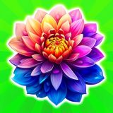 Игра Соединяй Цветы: Пузырьки