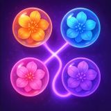 Игра Соединяй Шарики с Цветами