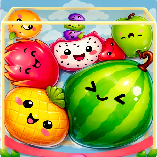 Игра Слияние Фруктового Желе