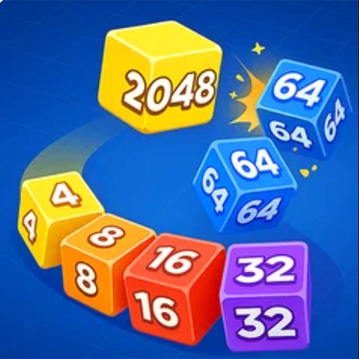 Игра Змея 2048: Слияние Кубов