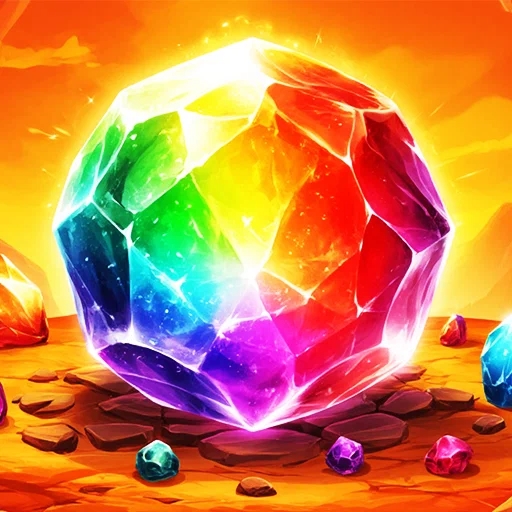 Игра Слияние Камней: Эволюция 2048