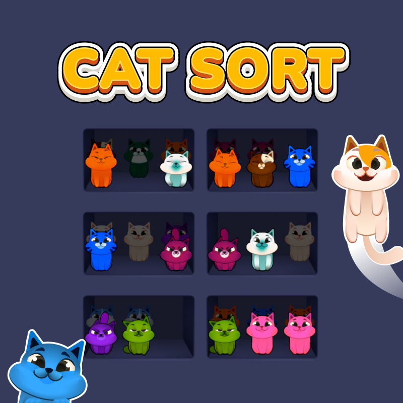 Игра Сортировка Кошек