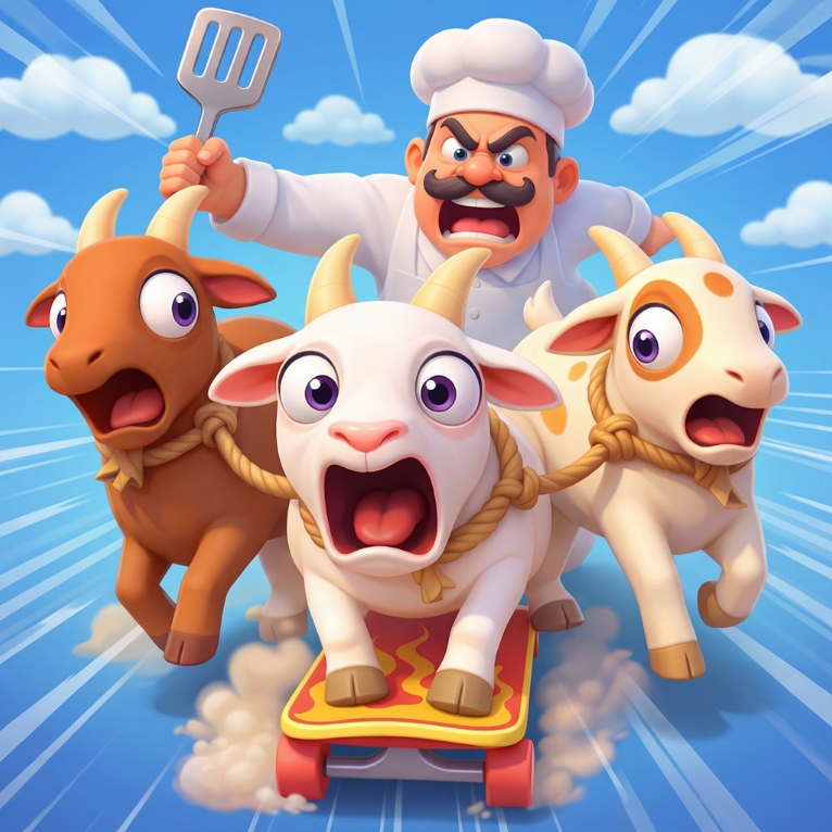 Игра Побег Козы!