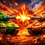 Игра Столкновение Военной Машины