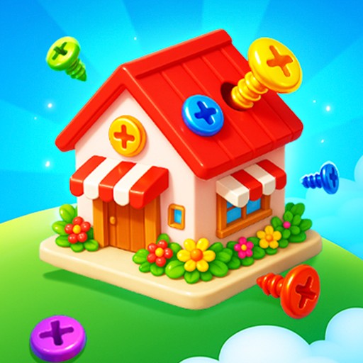 Игра Сортировка Винтов 3D
