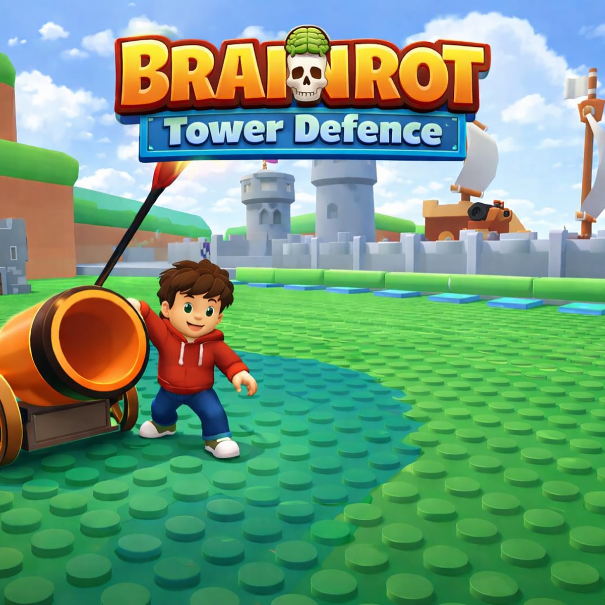 Игра Брейнрот Защита Башни Игра Брейнрот Защита Башни