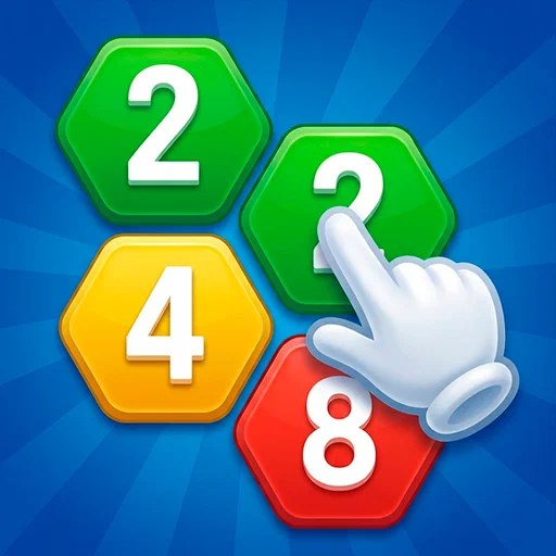 Игра Соединяй Шестиугольники 2048