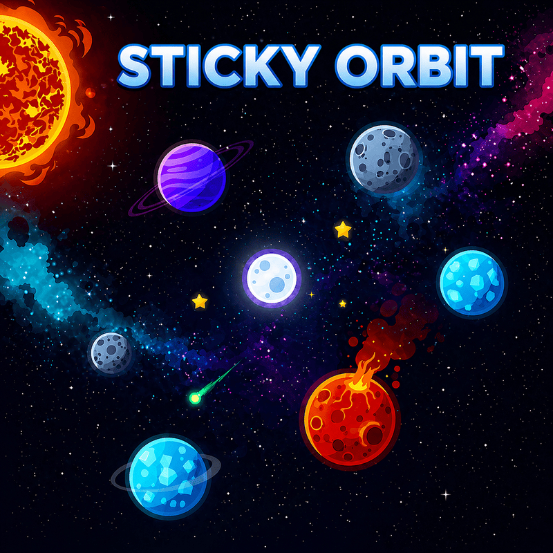 Игра Липкая Орбита Игра Липкая Орбита