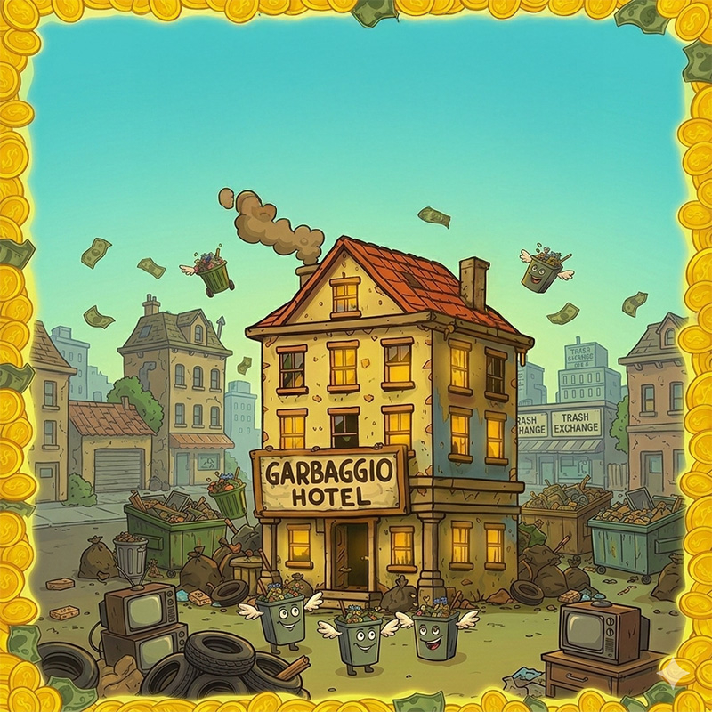 Игра Отель Гарбаджо Игра Отель Гарбаджо