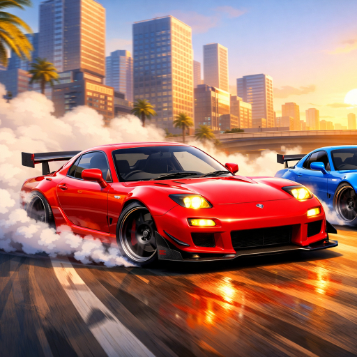 Игра Два Дрифтера На RX7