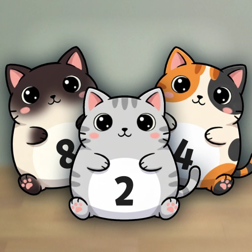 Игра Котопадение 2048