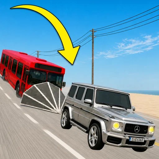 Игра Чит Тачки Против Автобусов