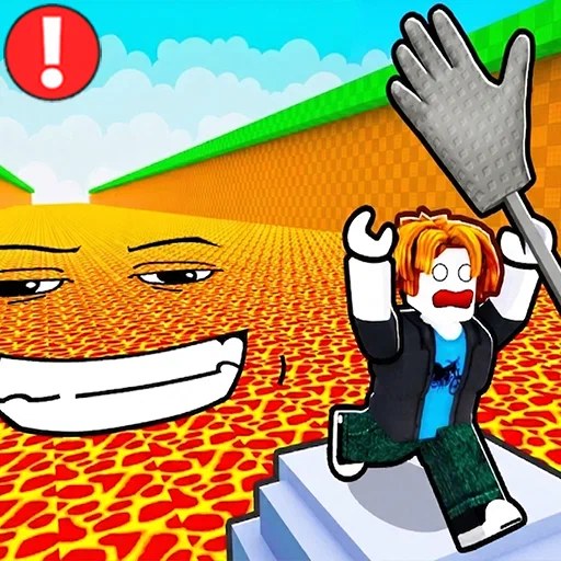 Игра Обби: Тролль Лава Онлайн