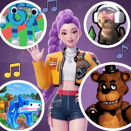 Игра Мерж Мем Песен: Лайк Шопинг, Бравл, 99 ночей, ФНАФ