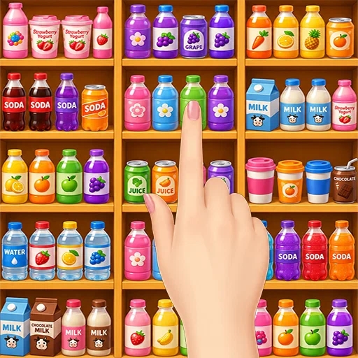 Игра Сортировка Предметов по Полочкам
