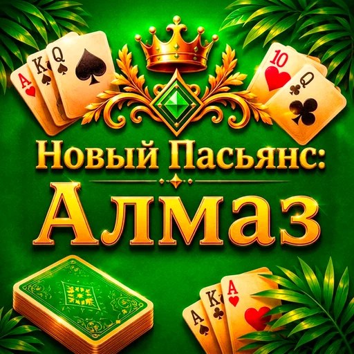 Игра Новый Пасьянс: Алмаз