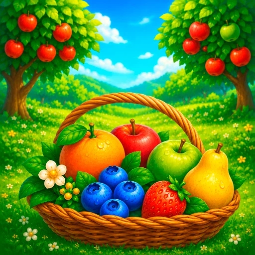 Игра Фруктовая Полянка